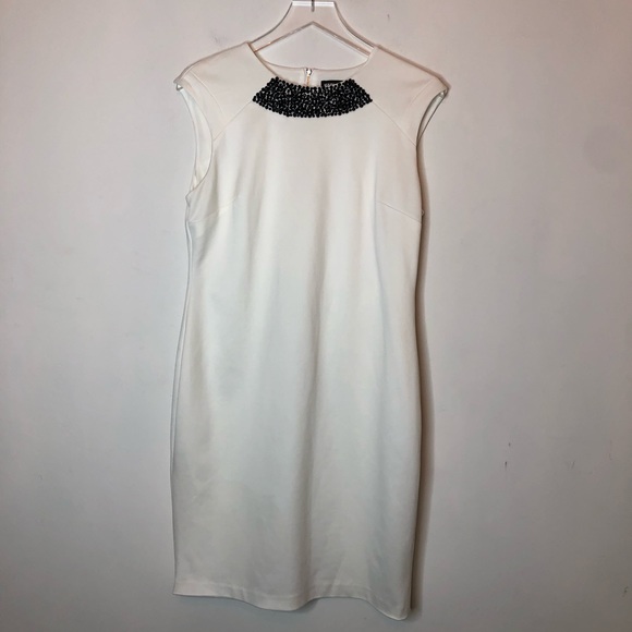 Karl Lagerfeld Dresses & Skirts - Karl Lagerfeld Ivory Midi Dress.  Size 10